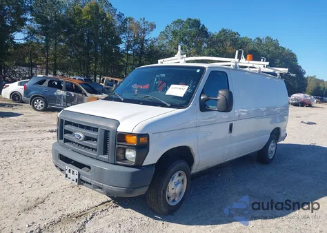 2014 Ford E-150 Commercial z USA, uszkodzony, nr VIN 1FTNE1EW4EDB15341